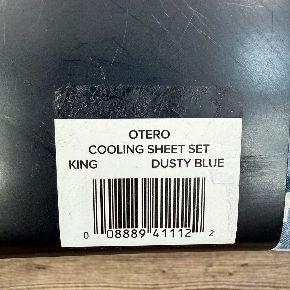 Pendleton King‎ Sheet Set Dusty Blue Otero Cooling Geometric Southwestern NEW
